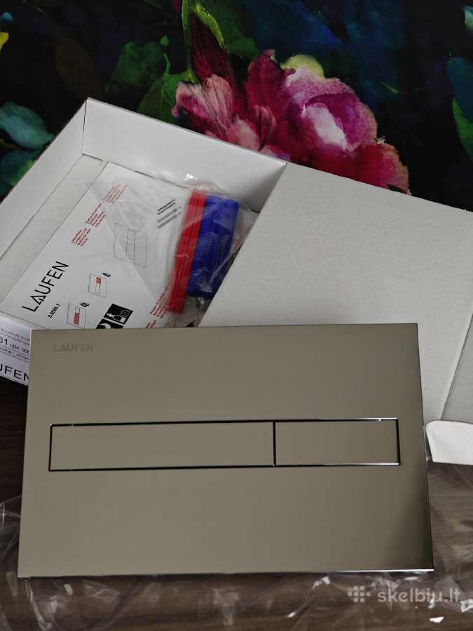 Laufen chromo spalvos klavišas potinkiniam rėmui - nuotraukos Nr. 3