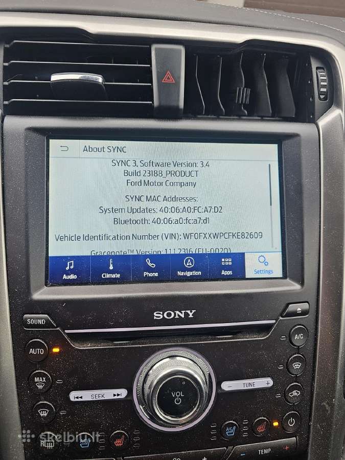 Ford Sync 3 Carplay ir Android auto aktyvavimas - nuotraukos Nr. 13