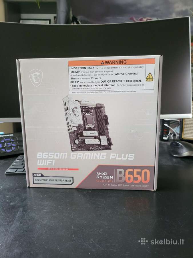 Msi B650m Gaming Plus WiFi Nauja! - Skelbiu.lt