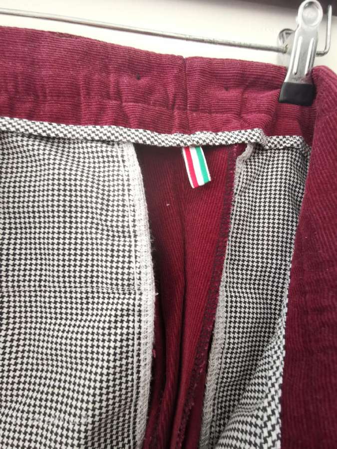 Vyrikškos velvetinės kelnes Benvenuto - nuotraukos Nr. 6