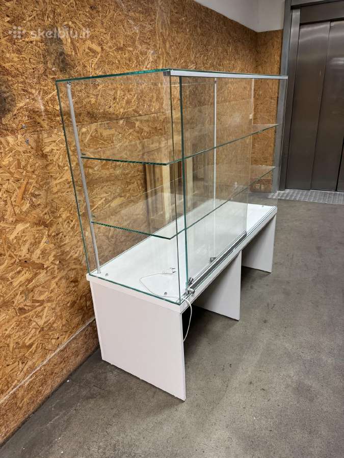 Prekybinė vitrina su LED apšvietimu - nuotraukos Nr. 3