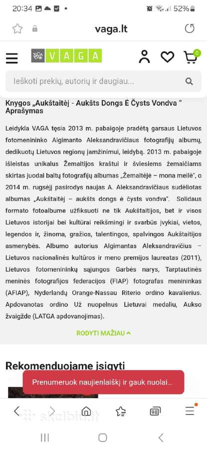 Naujas didelis fotoalbumas apie Aukštaitiją - nuotraukos Nr. 6