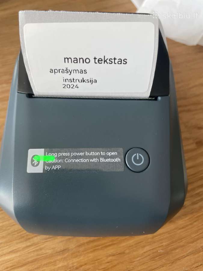 Etikečių spausdintuvas - nuotraukos Nr. 10