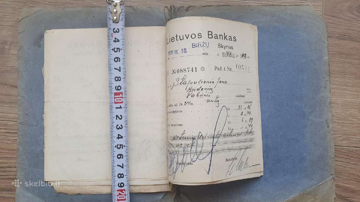 Seni dokumentai,kvitai, 21 lapas, 9 eur uz viska - nuotraukos Nr. 4