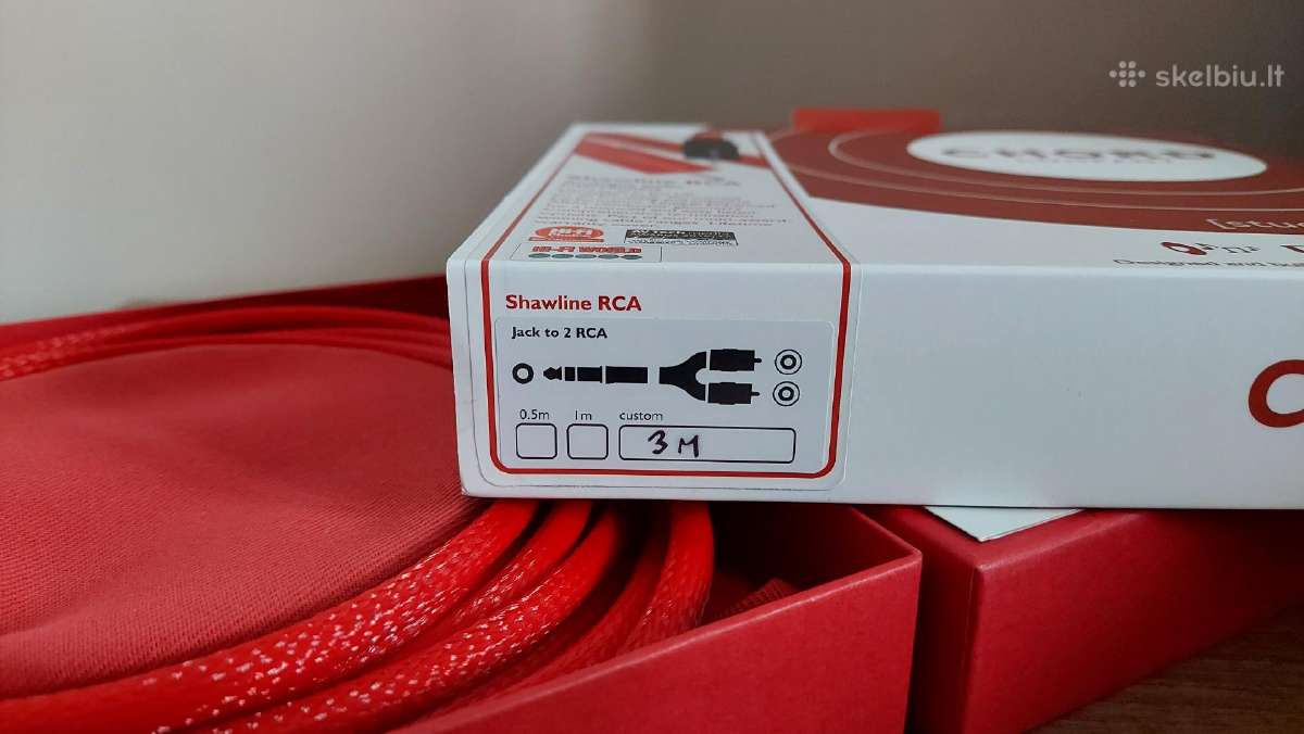 Du Chord Company Hi-fi kabeliai - nuotraukos Nr. 4