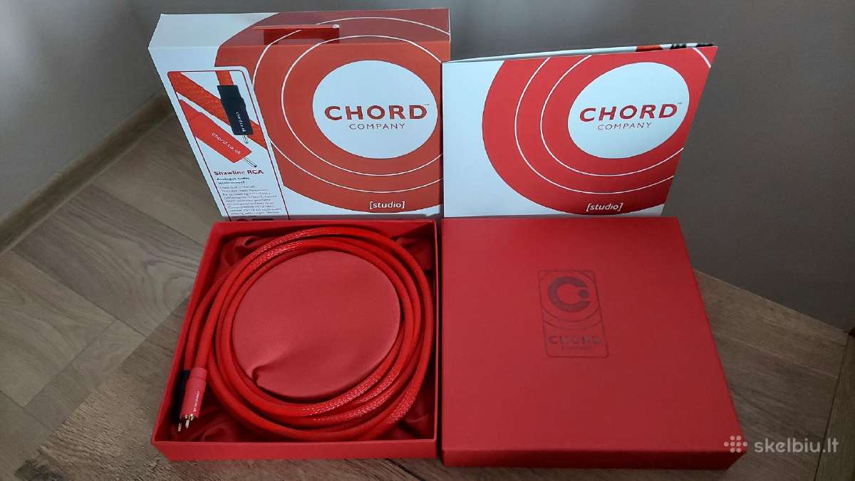 Du Chord Company Hi-fi kabeliai - nuotraukos Nr. 3