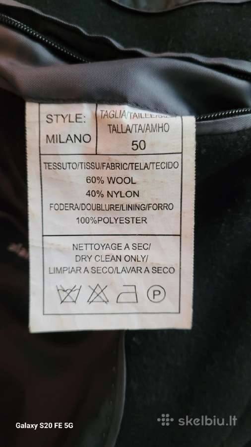 Vyriškas lietpaltis Calvin Klein - nuotraukos Nr. 5