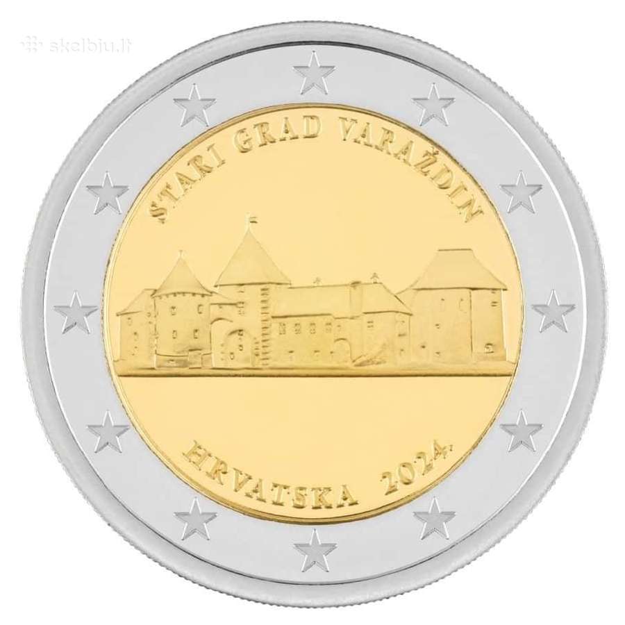 Kroatija 2024 Varazdin Bu arba Unc moneta - nuotraukos Nr. 3