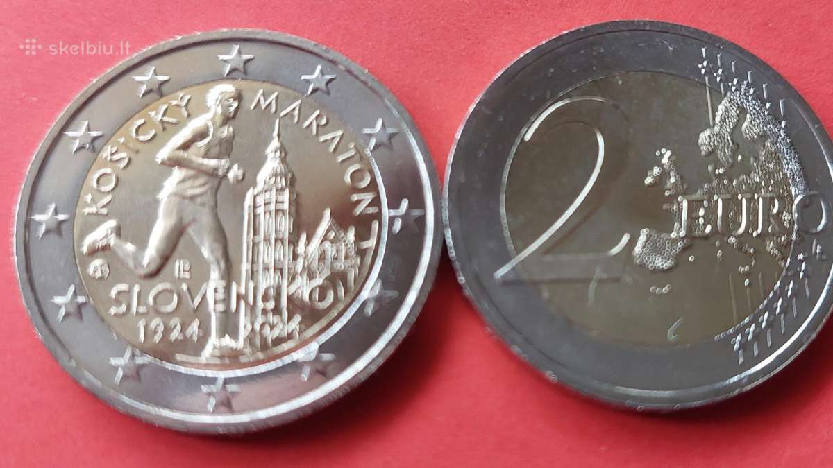 Slovakija 2024m. 2 € “maratonas“ Unc