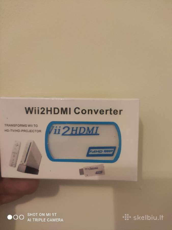 Nintendo wii laidai, sensorius, adapteris. - nuotraukos Nr. 2