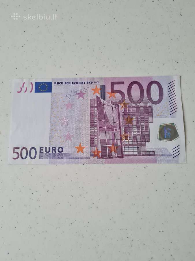 Eurų 500 Kupiūra