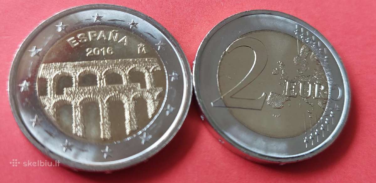 Ispanija 2016 2 € Segovija Unc