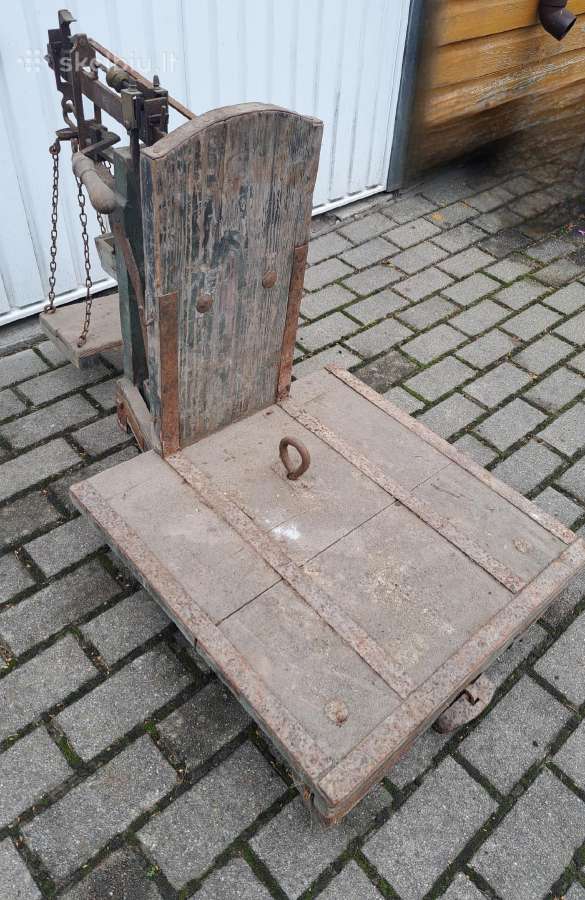 Senovinės svarstyklės. - nuotraukos Nr. 2