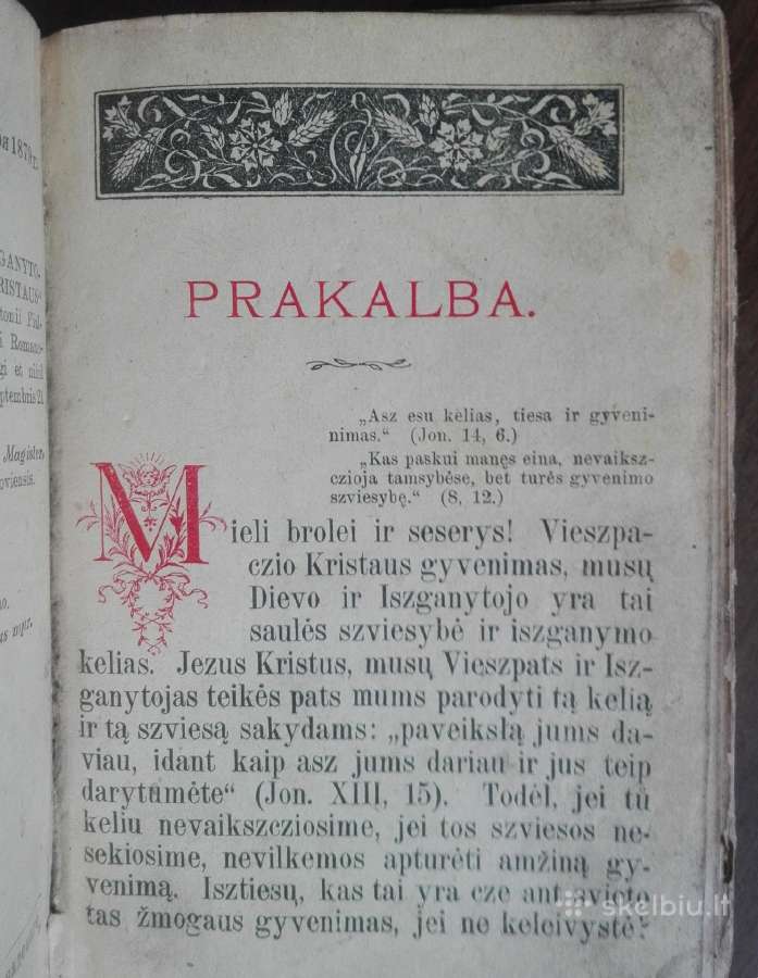 1803. Gyvenimas Iszganytojaus Svieto Vieszpaties M - nuotraukos Nr. 5