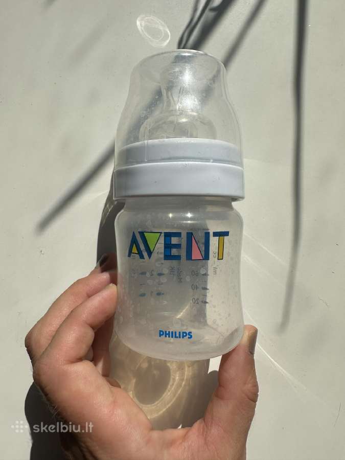 Naudotas Philips Avent buteliukas (125ml)