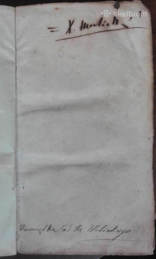1807. Rituale Sacramentorum Ac Aliarum Ecclesia Ro - nuotraukos Nr. 4