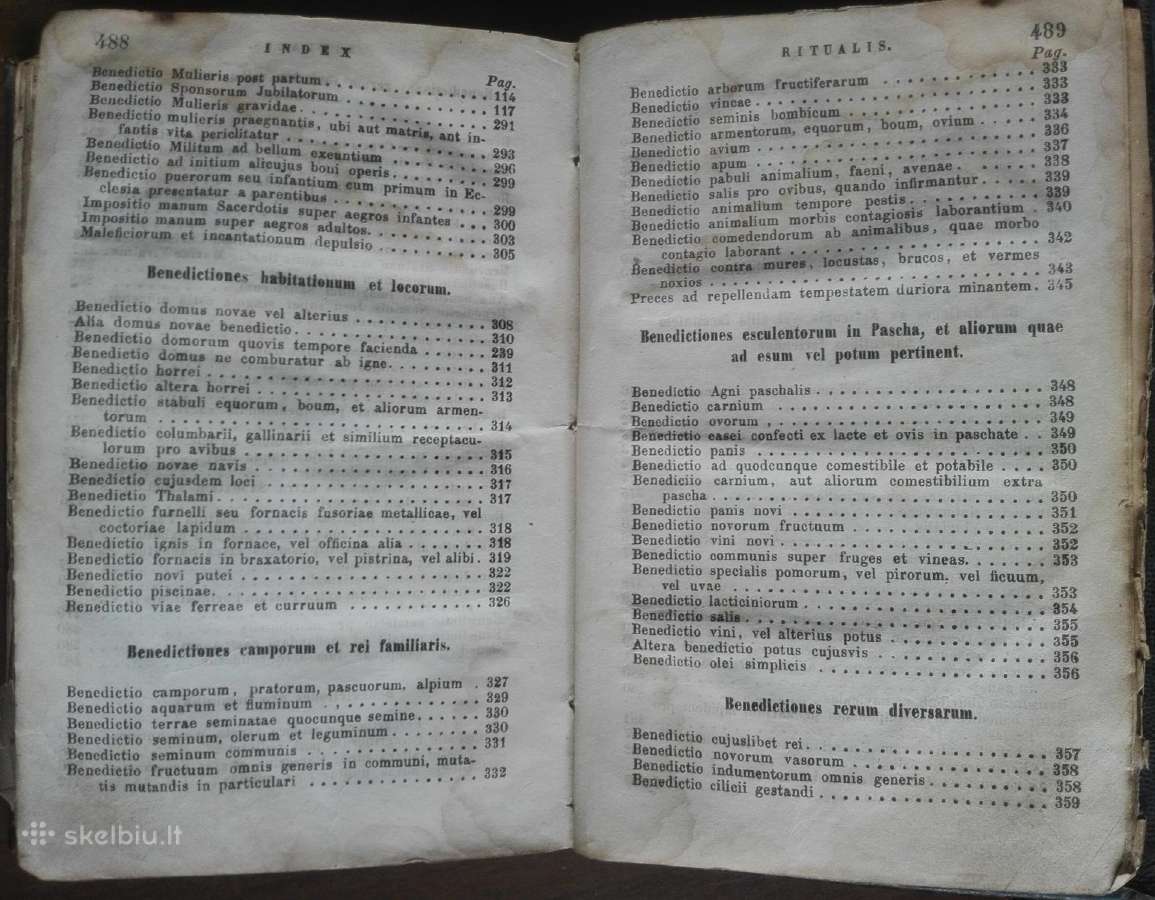 1807. Rituale Sacramentorum Ac Aliarum Ecclesia Ro - nuotraukos Nr. 11