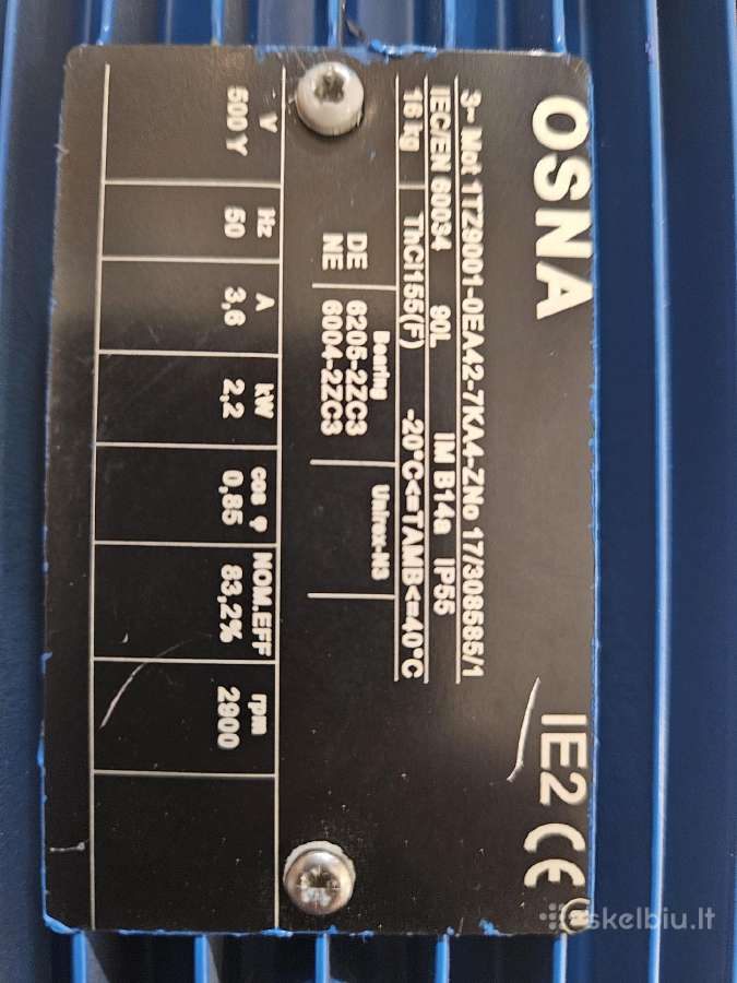 Osna Cvp426/8-s siurblys - nuotraukos Nr. 3