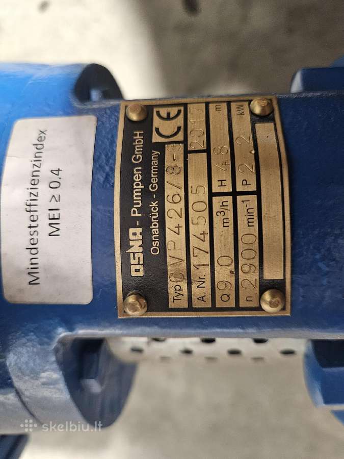 Osna Cvp426/8-s siurblys - nuotraukos Nr. 5