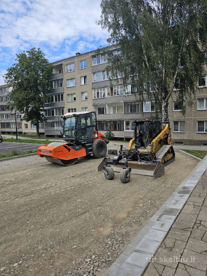 Buldozeris Buldozerio paslaugos 3D sklypu lyginima - nuotraukos Nr. 8