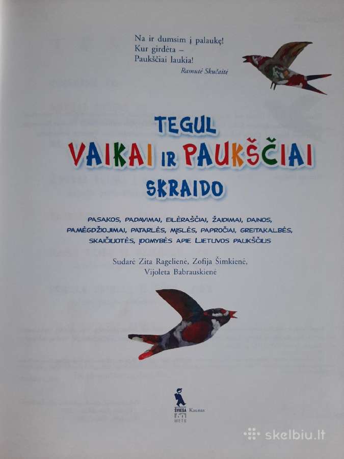 "Tegul vaikai ir paukščiai skraido" - nuotraukos Nr. 3