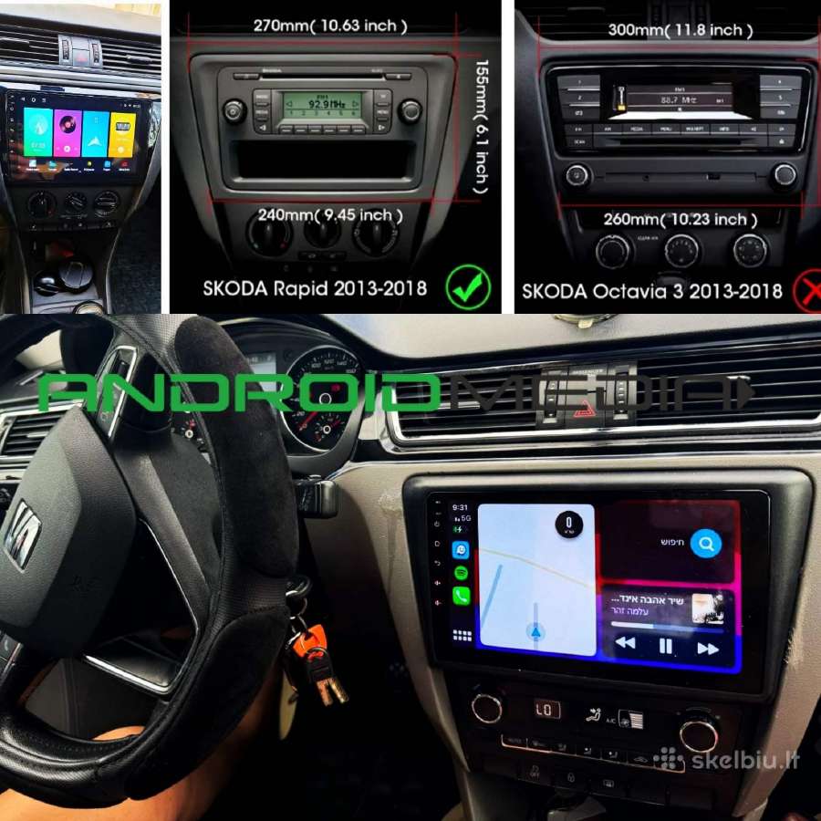 Skoda Android 15 Multimedia / Multimedijos - nuotraukos Nr. 3