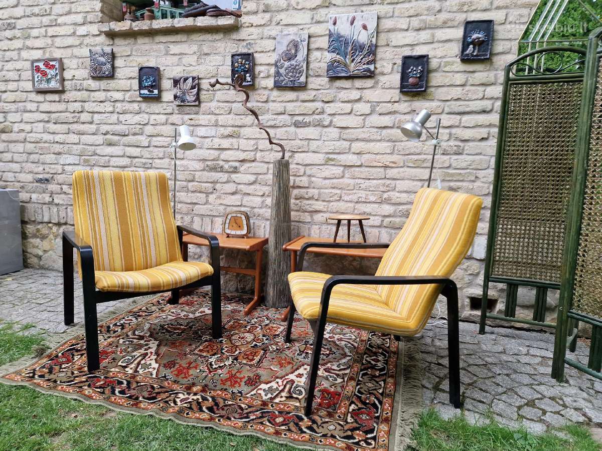 Vintažinis mid century autoriniai foteliai - nuotraukos Nr. 11