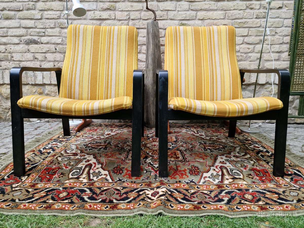 Vintažinis mid century autoriniai foteliai - nuotraukos Nr. 20