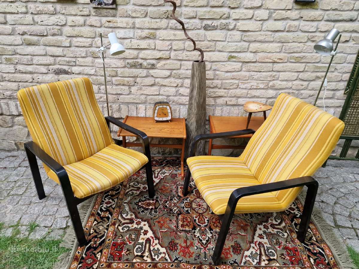 Vintažinis mid century autoriniai foteliai - nuotraukos Nr. 34