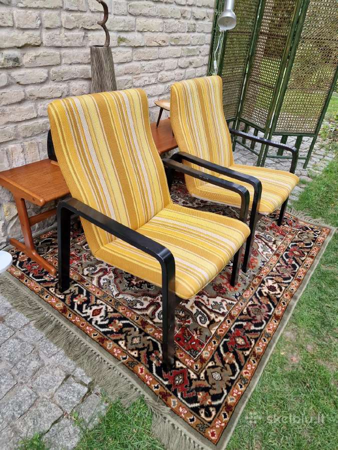 Vintažinis mid century autoriniai foteliai - nuotraukos Nr. 33