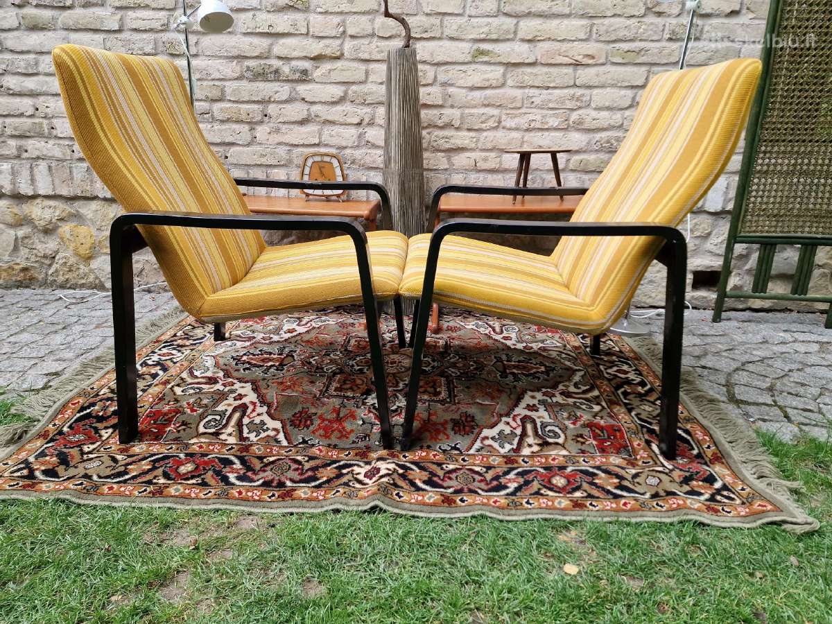 Vintažinis mid century autoriniai foteliai - nuotraukos Nr. 38