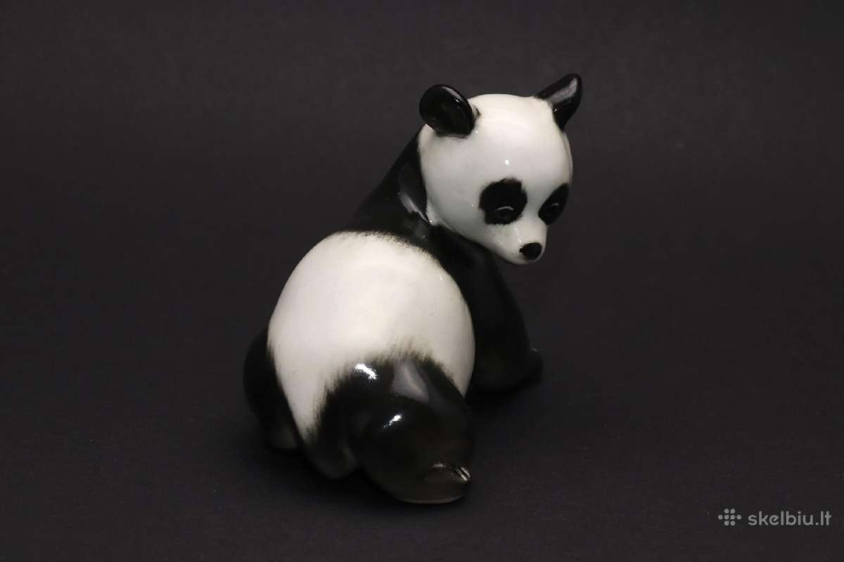 Panda porcelianas aukštis 9 cm. kaina 30 euru - nuotraukos Nr. 2