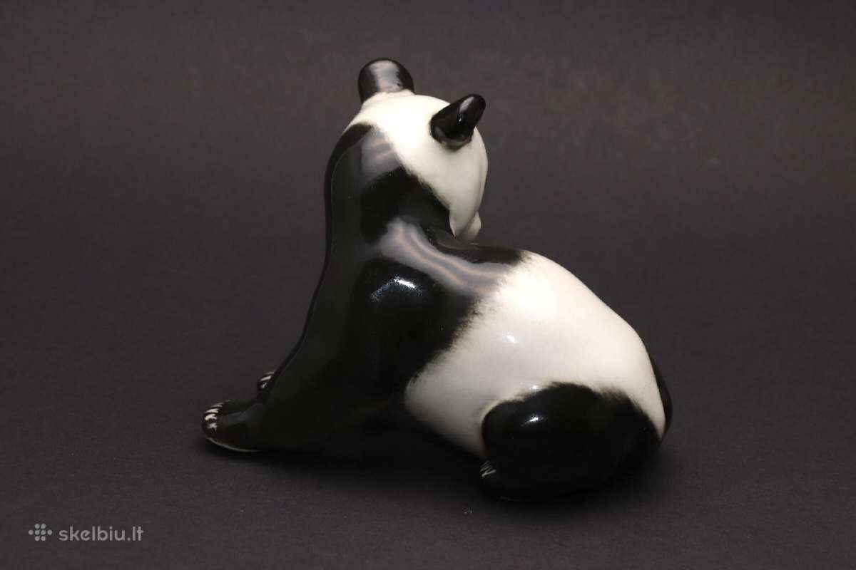 Panda porcelianas aukštis 9 cm. kaina 30 euru - nuotraukos Nr. 3