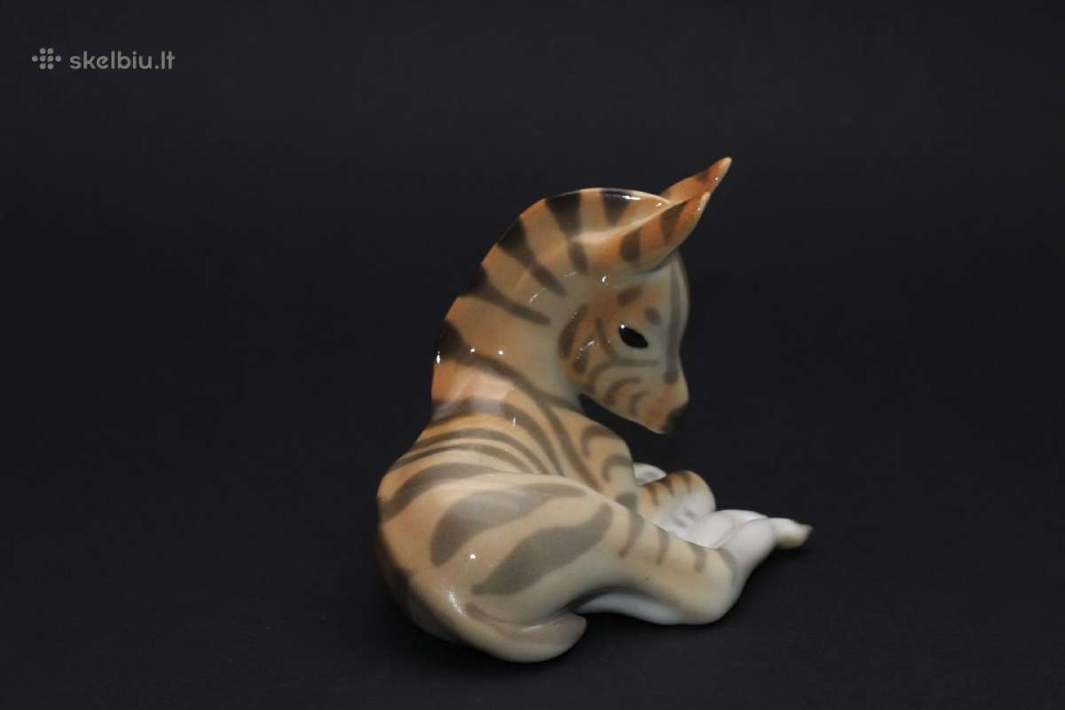 Statulėlė Zebra porcelianas aukštis 8 cm. - nuotraukos Nr. 2