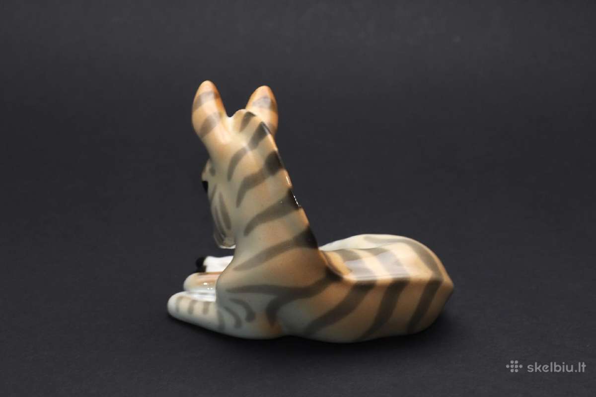 Statulėlė Zebra porcelianas aukštis 8 cm. - nuotraukos Nr. 3