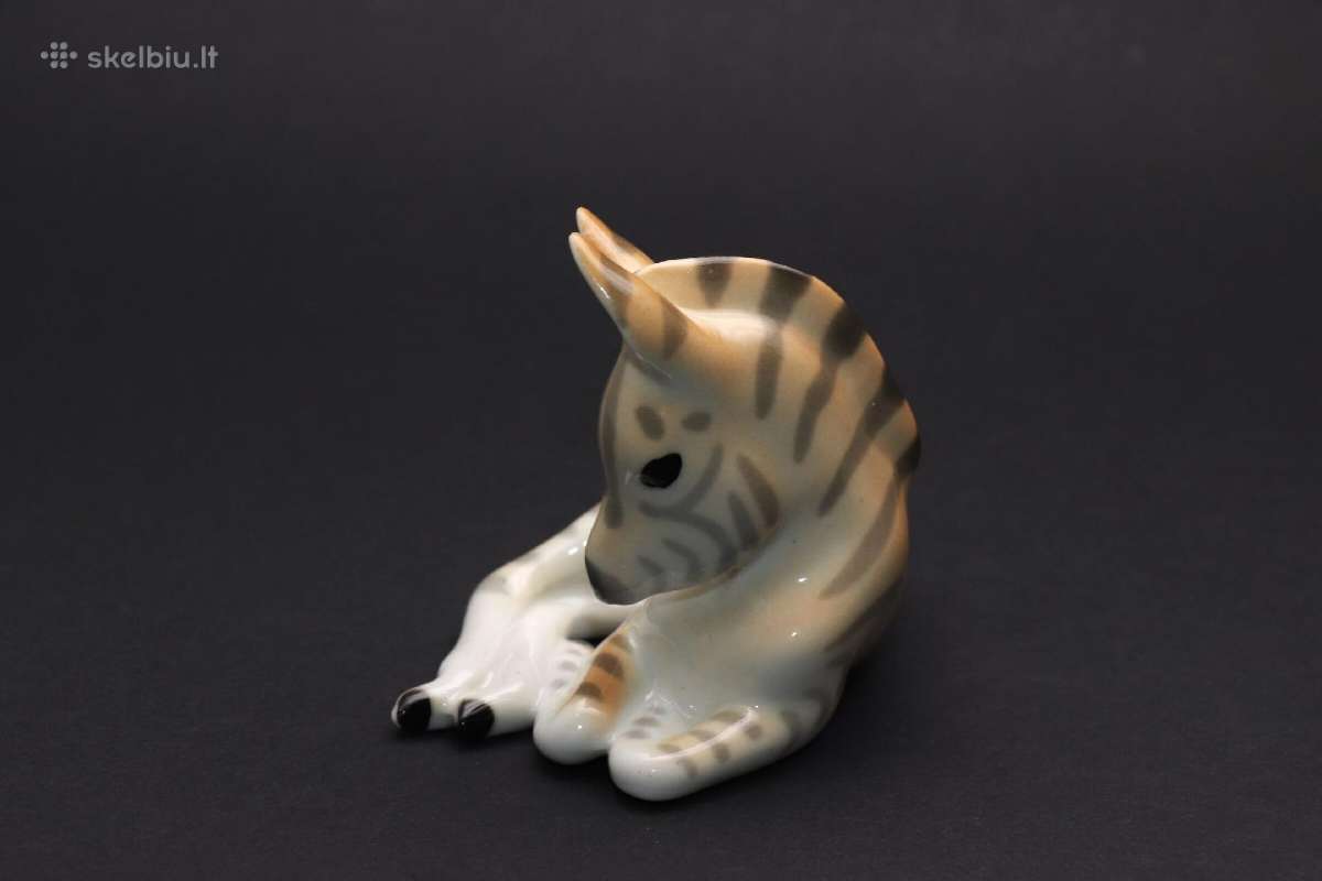 Statulėlė Zebra porcelianas aukštis 8 cm. - nuotraukos Nr. 4