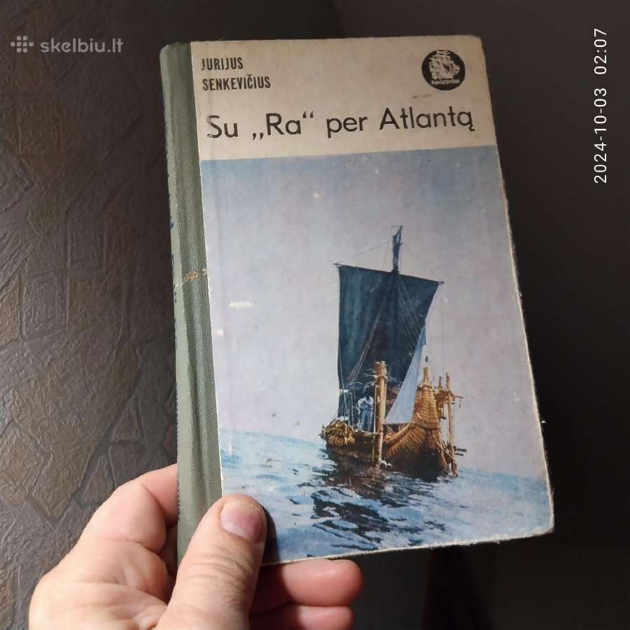 Jurijus Senkevičius "Su "Ra" per Atlantą" 1976 m.
