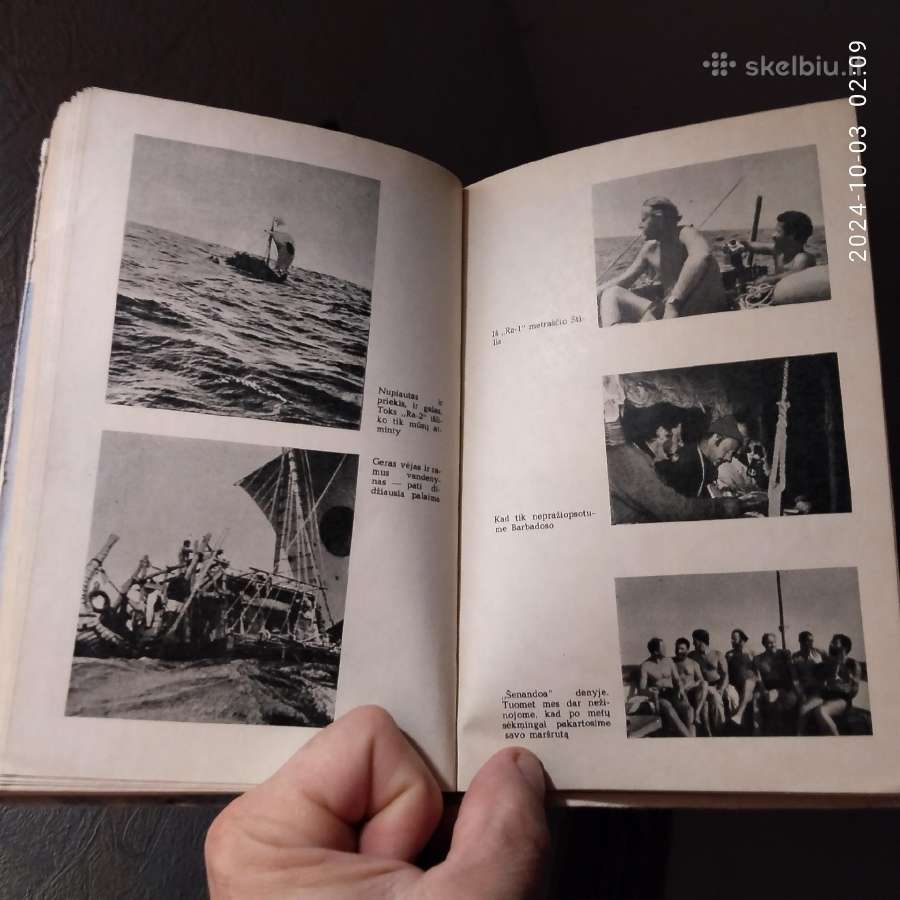 Jurijus Senkevičius "Su "Ra" per Atlantą" 1976 m. - nuotraukos Nr. 5