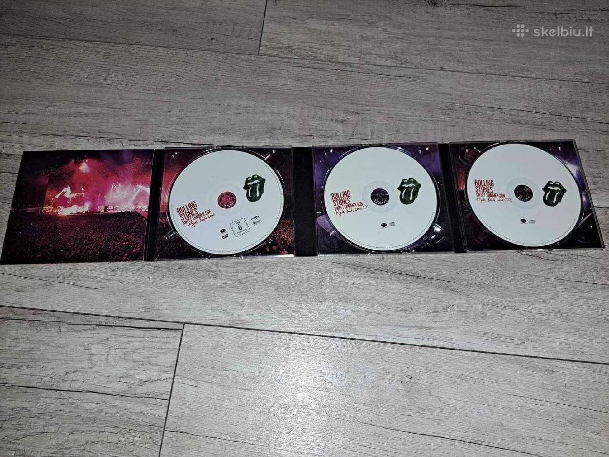 Rolling Stones koncertas London Hyde Parke (2cd+1)
