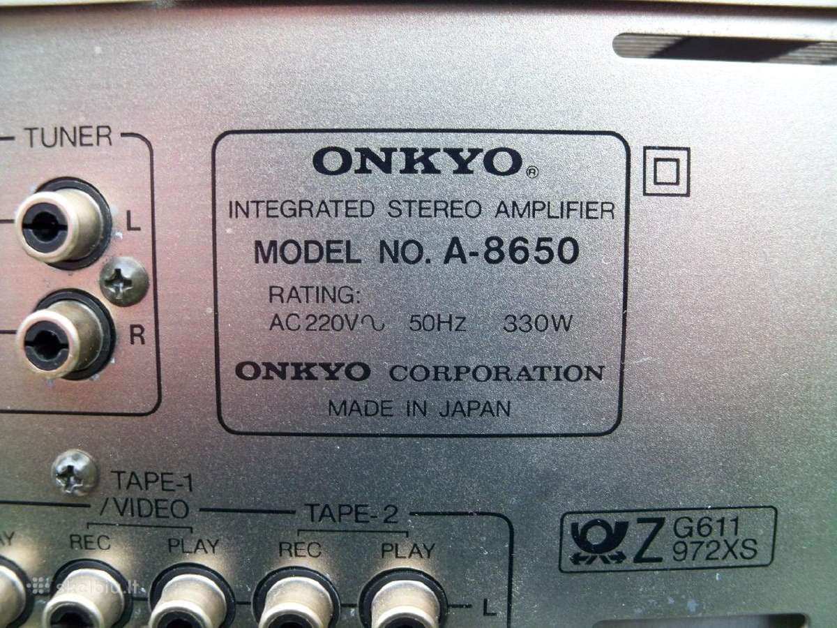 Marantz 2235b. Pm 84. 310. Onkyo A 8650. 8250. - nuotraukos Nr. 24