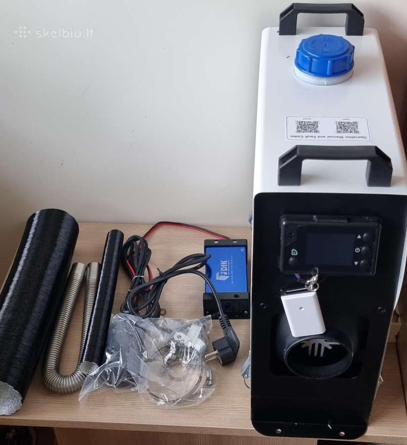 Dyzelinis šildytuvas 8kw 12v220v webasto - nuotraukos Nr. 4
