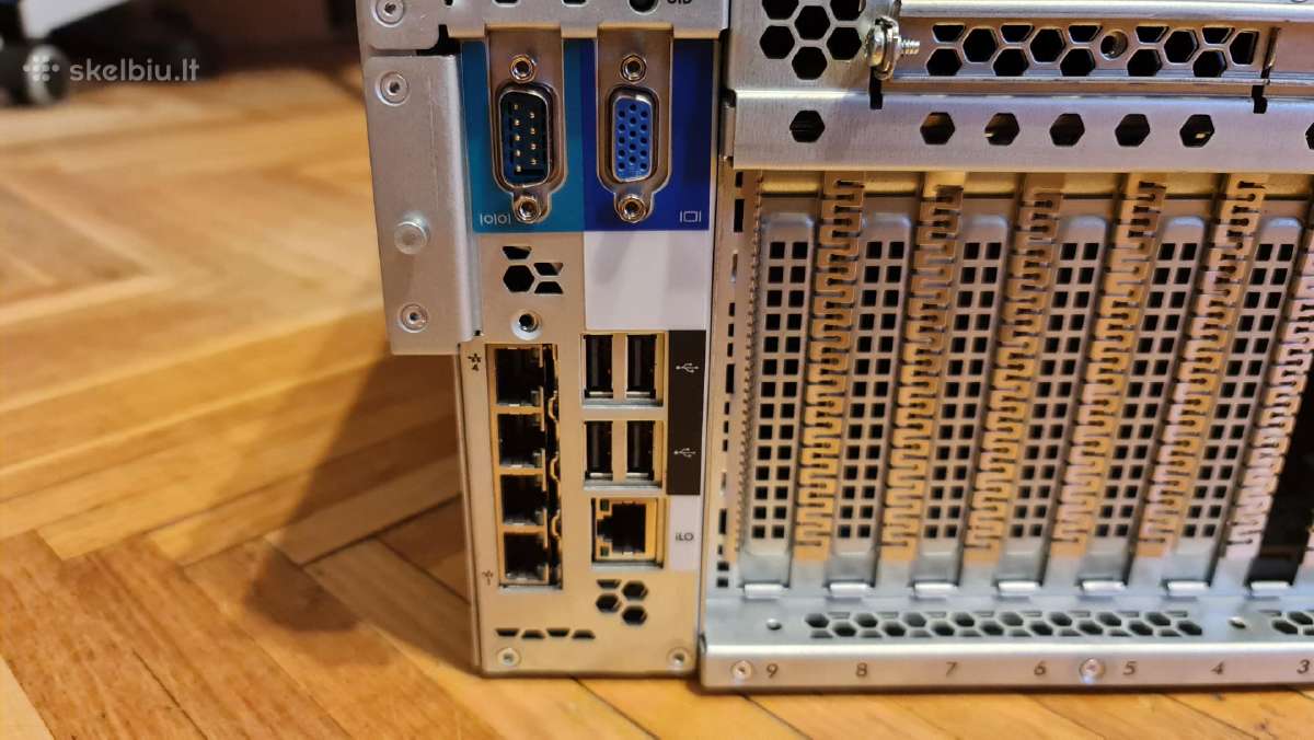Hp Dl580 G9 4x E7-8890 V4 10x Sff Ddr3 arba Ddr4 - nuotraukos Nr. 4