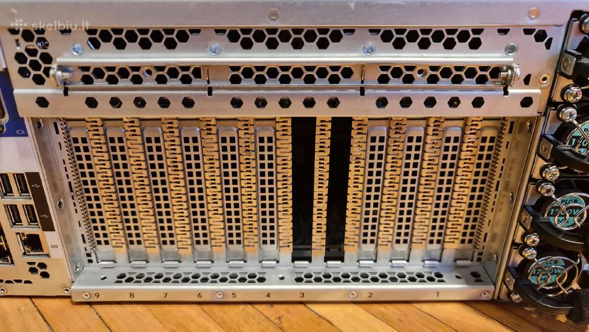 Hp Dl580 G9 4x E7-8890 V4 10x Sff Ddr3 arba Ddr4 - nuotraukos Nr. 6