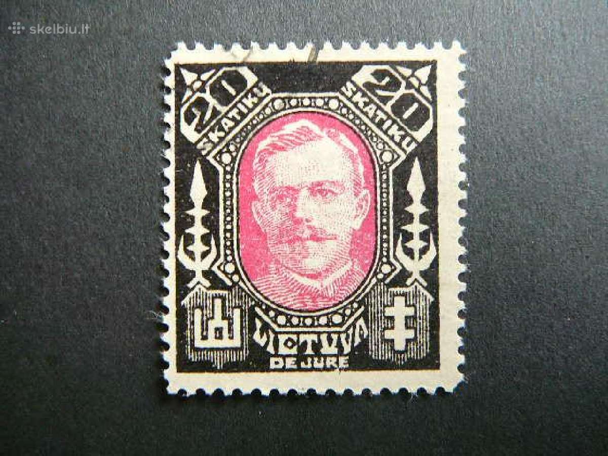 Lietuva 1922 De Jure antsp. lit126a