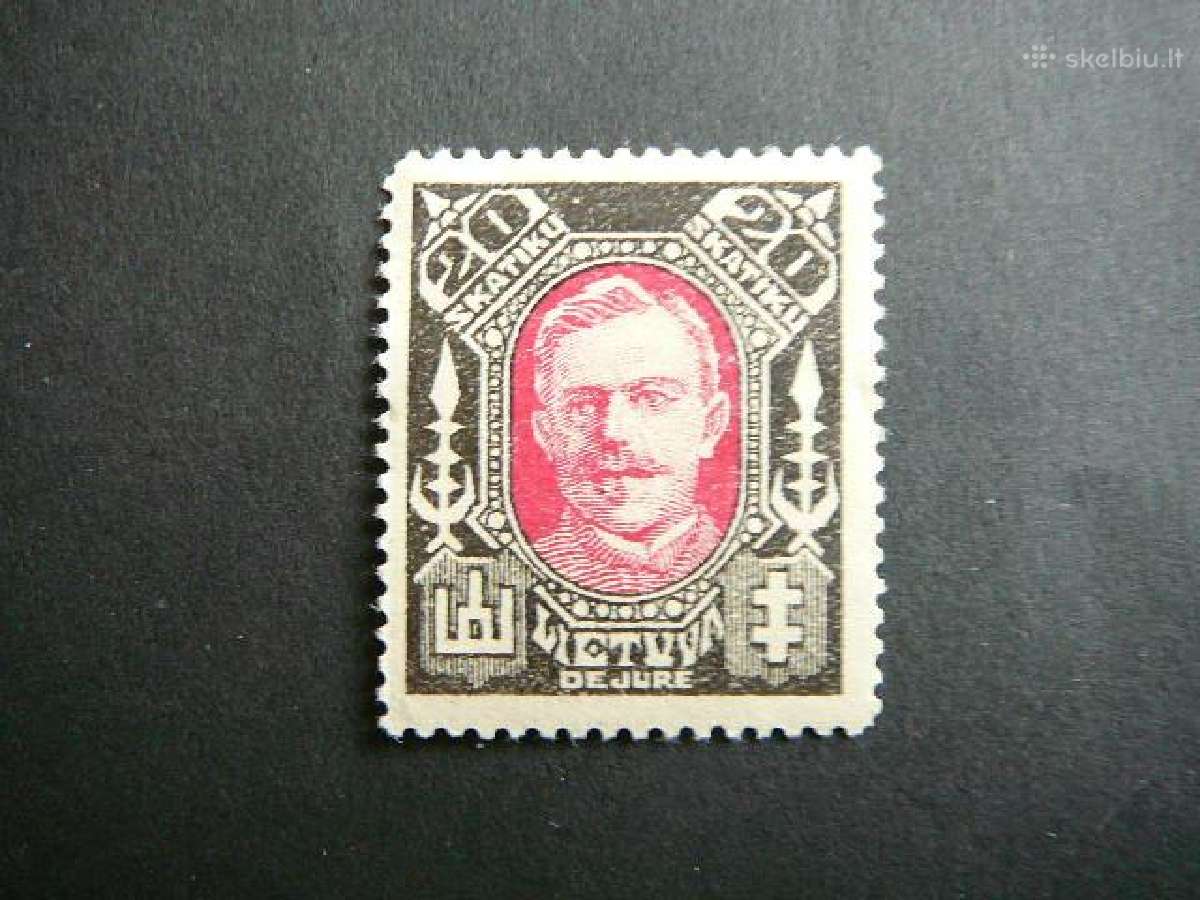 Lietuva 1922 De Jure svarus lit126sp
