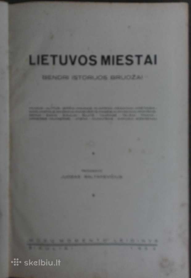 1817. Lietuvos Miestai - nuotraukos Nr. 2