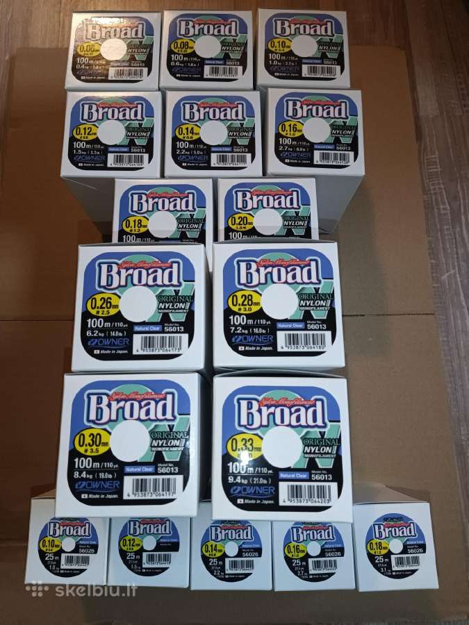 Valas Owner Broad Nylon 100m