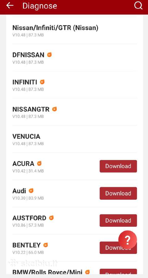 Thinkdiag mini universali diagnostikos įranga - nuotraukos Nr. 16