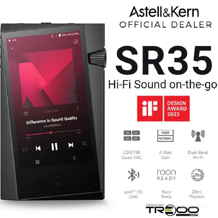 Astell&kern – A&norma Sr35 nesiojamas grotuvas