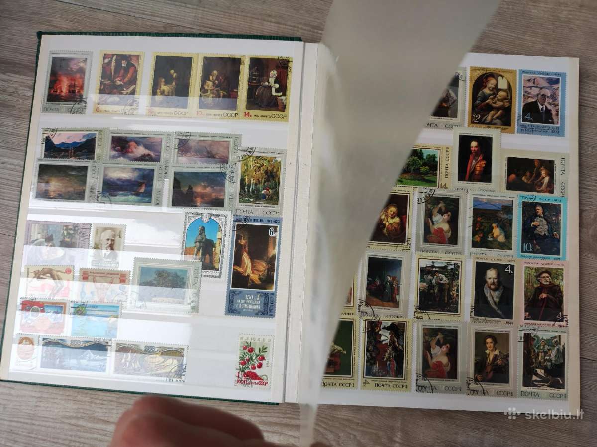 Didelis albumas su 670 pašto ženklų - nuotraukos Nr. 2